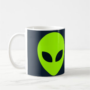 ALIEN FACE COFFEE MUG