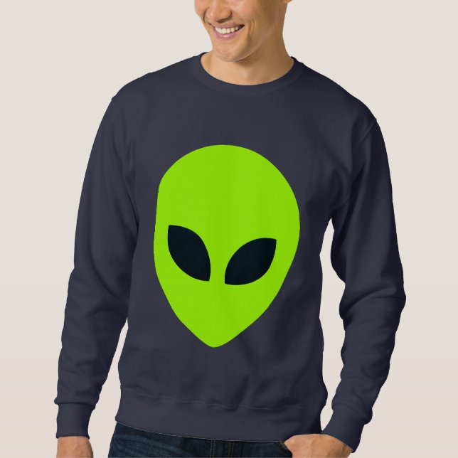 ALIEN FACE SWEATSHIRT (Front)