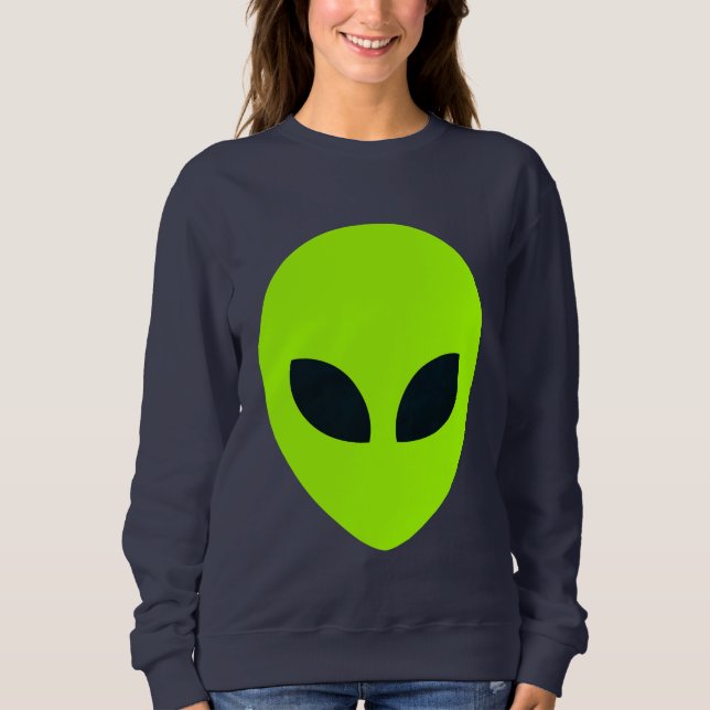 ALIEN FACE SWEATSHIRT (Front)