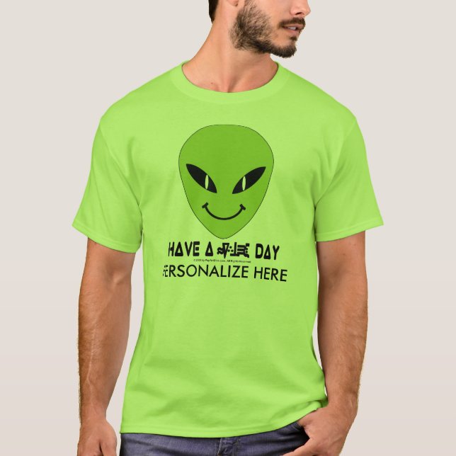 Alien Face T-Shirt (Front)
