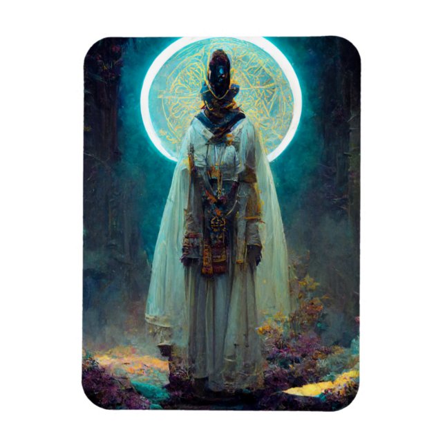 Alien Fae 2 Fantasy Sci-Fi Magnet (Vertical)