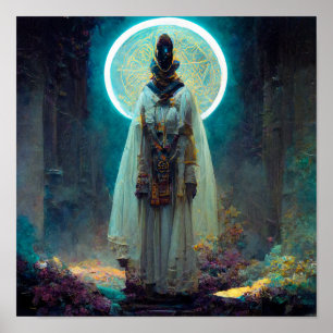 Alien Fae 2 Fantasy Sci-Fi Poster