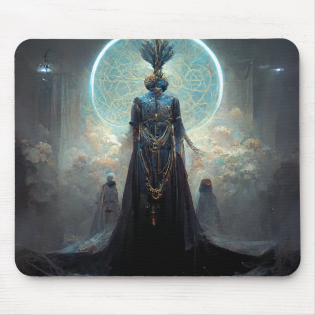 Alien Fae 3 Fantasy Sci-Fi Mouse Pad (Front)