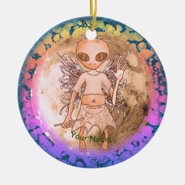 Alien Fairy Ornament (Front)