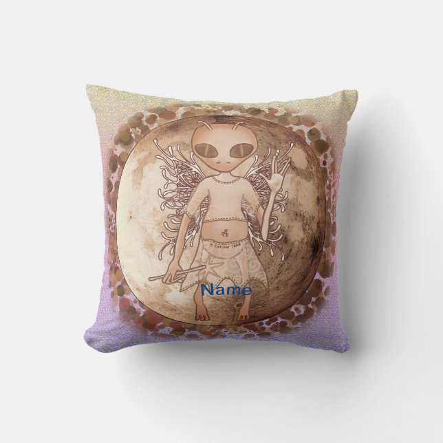 Alien Fairy  Pillow (Front)