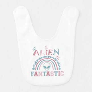 ALIEN FANTASTIC BABY BIB