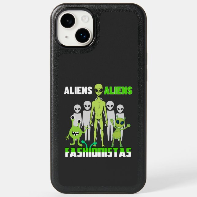 Alien fashionistas.b otterbox iPhone case (Back)