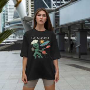 Alien Flat Earth T-Shirt