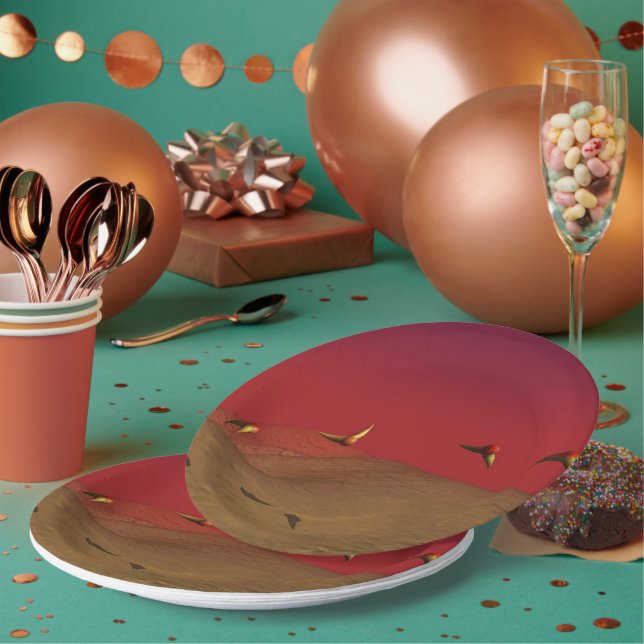 Alien Flight Paper Plates (Multi)