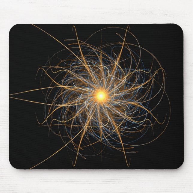 Alien Flower Mouse Pad (Front)