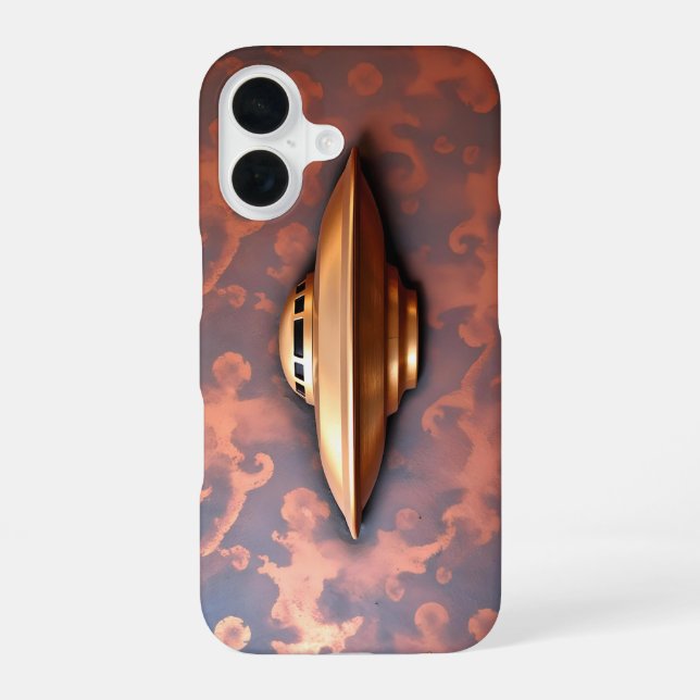 ALIEN FLYING SAUCER IPHONE CASE (Back)