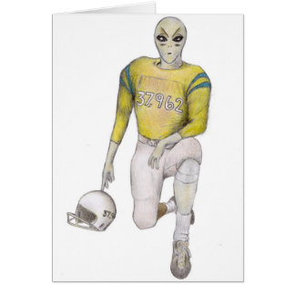 Alien Football Player Cards