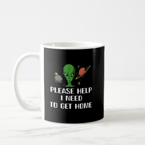 Alien  For Adults Green Area 51 Spacecraft Ufo 1  Coffee Mug
