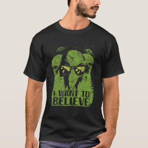 Alien  For Adults Spacecraft Ufo Green Area 51 2 T-Shirt