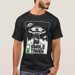 Alien  For Adults Spacecraft Ufo Green Area 51 4 T-Shirt