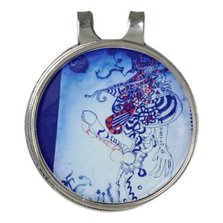 alien for real  golf hat clip