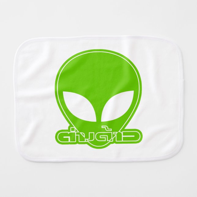 Alien [Foreigner] Tang Dao ★ Thai Language Script Burp Cloth (Front Horizontal)
