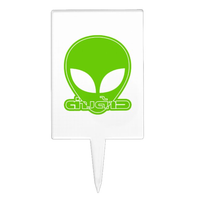 Alien [Foreigner] Tang Dao ★ Thai Language Script Cake Topper (Front)