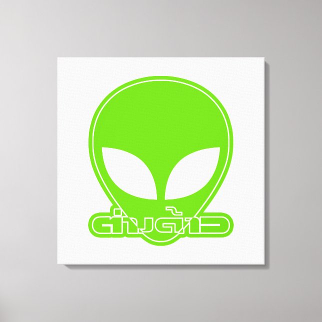 Alien [Foreigner] Tang Dao ★ Thai Language Script Canvas Print (Front)