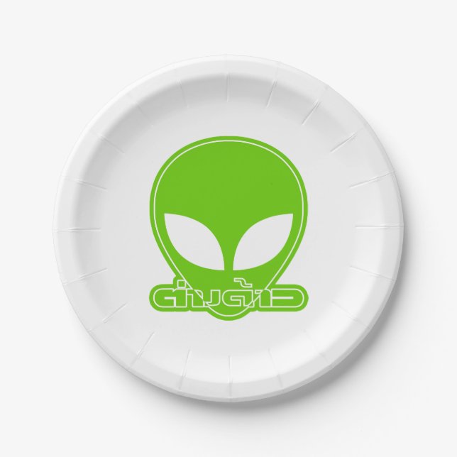 Alien [Foreigner] Tang Dao ★ Thai Language Script Paper Plates (Front)