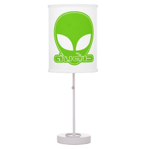 Alien Foreigner Tang Dao  Thai Language Script Table Lamp