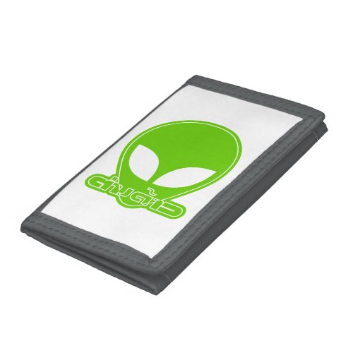 Alien Foreigner Tang Dao  Thai Language Script Tri_fold Wallet