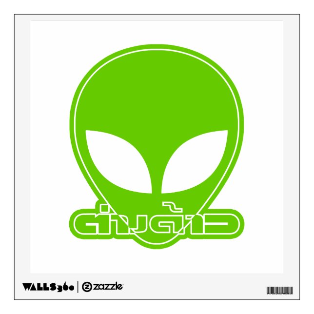 Alien [Foreigner] Tang Dao ★ Thai Language Script Wall Sticker (Front)
