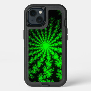 Alien Fractal Burst iPhone 13 Case