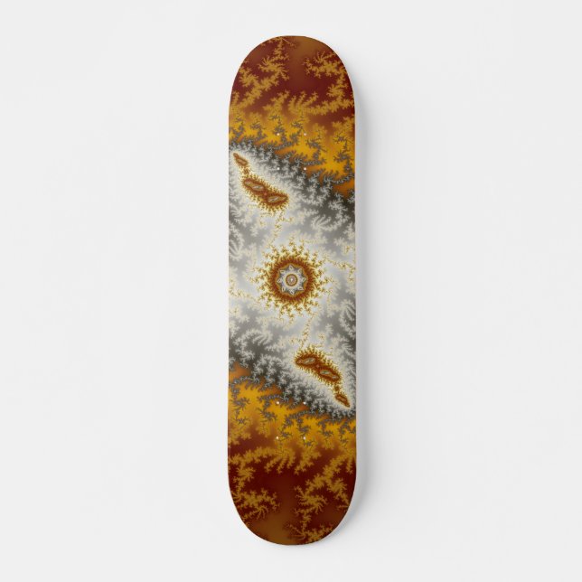 Alien - Fractal Skateboard Deck (Front)