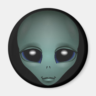 Alien Fridge Magnet Extraterrestrial Gifts & Decor