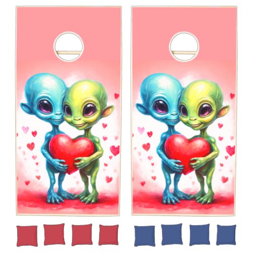 Alien Fun Cornhole Set