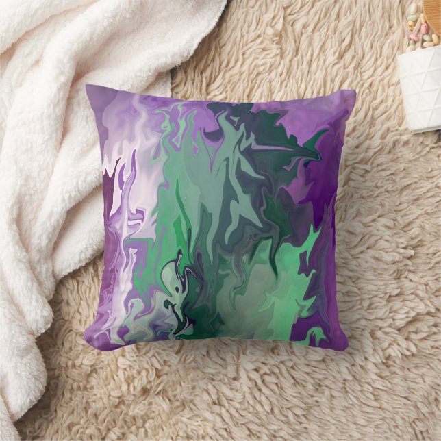 Alien Fun...... Throw Pillow (Blanket)