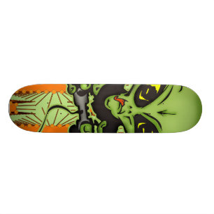 Alien Gamer Skateboard Deck
