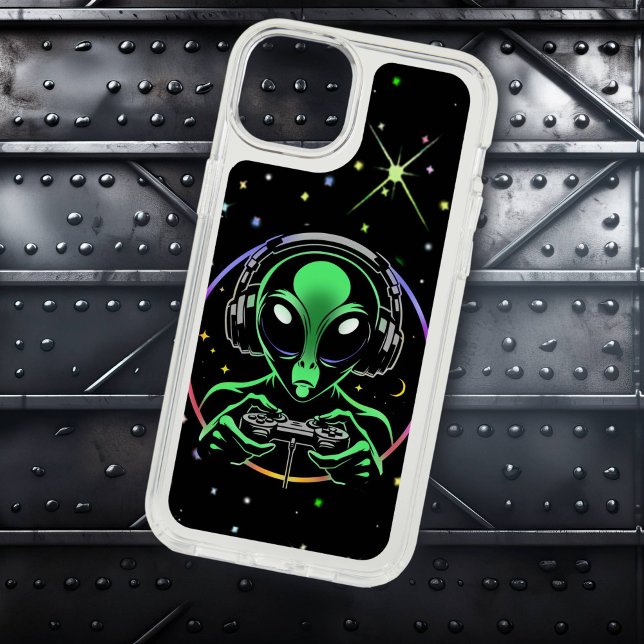 Alien Gamer with Stars Speck iPhone Case (Creator Uploaded)