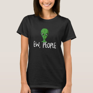 Alien Gifts For Men Area 51 Space Head Green Ufo T-Shirt