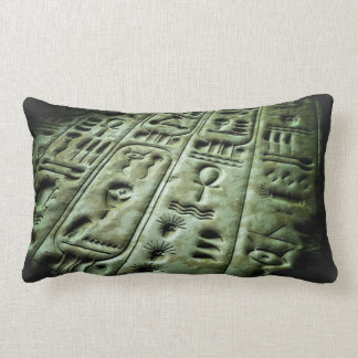 Alien Glyphs 04 Lumbar Pillow