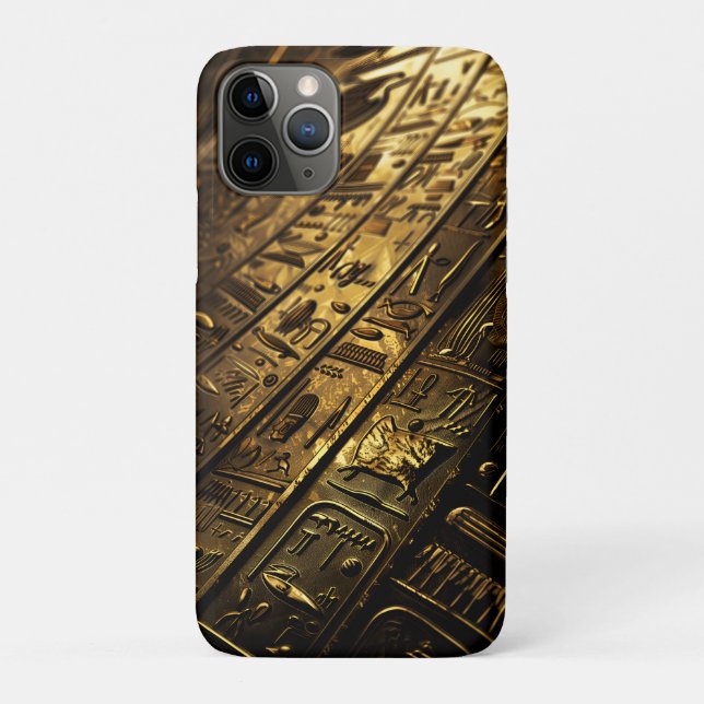 Alien Glyphs - Mystical Hieroglyphics Phone Case (Back)