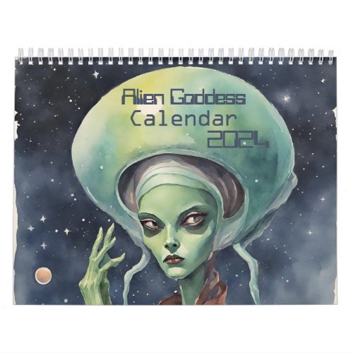 Alien Goddess Calendar