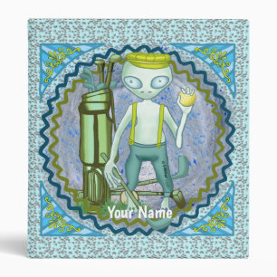 Alien Golf binder