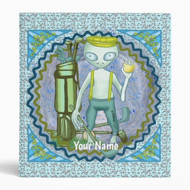 Alien Golf  binder (Front)