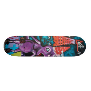 Alien Graffiti Skateboard Deck