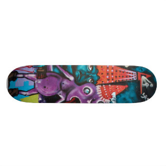 Alien Graffiti Skateboard Deck