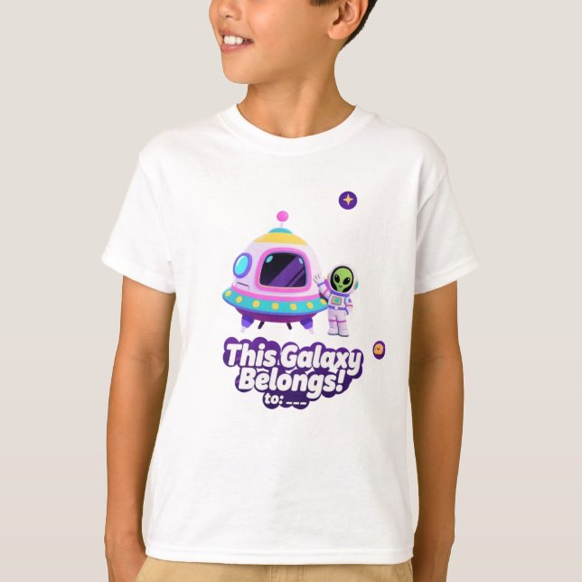 Alien Graphic Tee for Boys (Front)