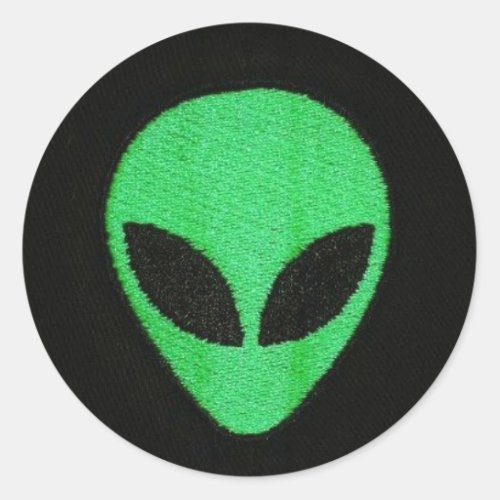 ALIEN_GReeN FacE stickers