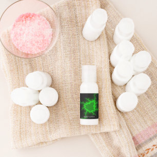 Alien Green Lightning Strikes in Pitch Black Hand Lotion