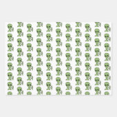 Alien Grey Extra Terrestrial UFO UFOlogy  Wrapping Paper Sheets (Front 2)