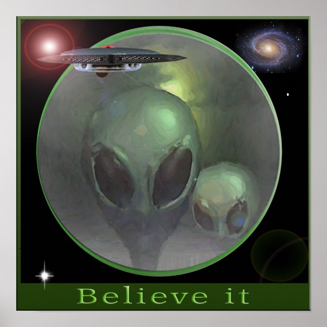 Alien Greys Poster (Front)