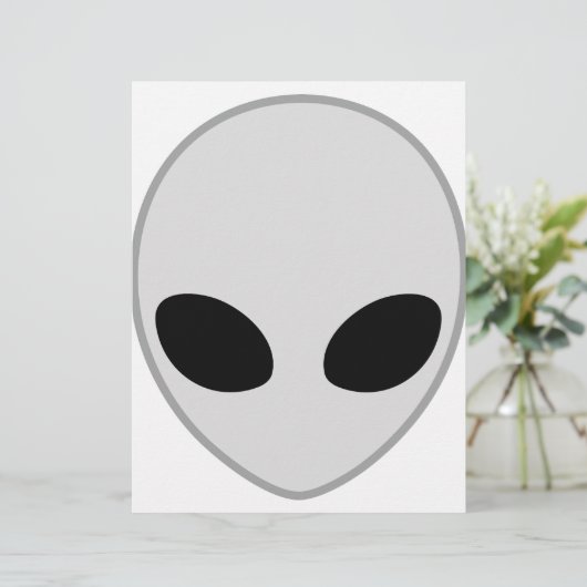 Alien Head (Standing Front)