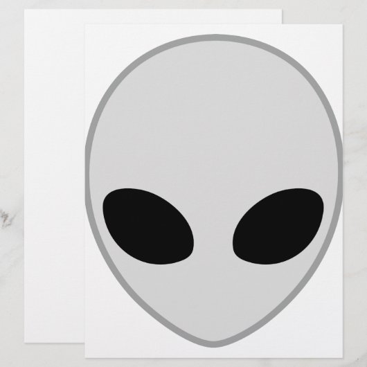 Alien Head (Front/Back)