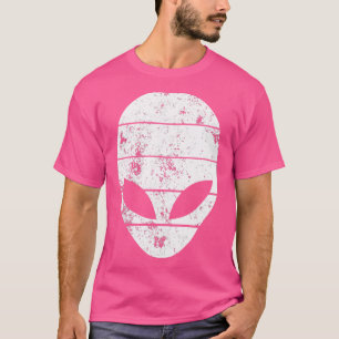 Alien Head Area 51 Distressed Ufo T-Shirt
